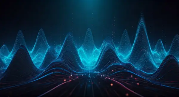 Generate an image in the style of Syd Mead and Jean Giraud, blending futuristic cityscapes with abstract representations of neural networks. Incorporate visual motifs of interconnected nodes and glowing pathways to signify the flow of information and causality. The color palette should be a balance of deep blues and vibrant neon hues, capturing the essence of a cyberpunk world where technology and humanity converge. Generate an image in the style of Syd Mead and Jean Giraud, blending futuristic cityscapes with abstract representations of neural networks. Incorporate visual motifs of interconnected nodes and glowing pathways to signify the flow of information and causality. The color palette should be a balance of deep blues and vibrant neon hues, capturing the essence of a cyberpunk world where technology and humanity converge.