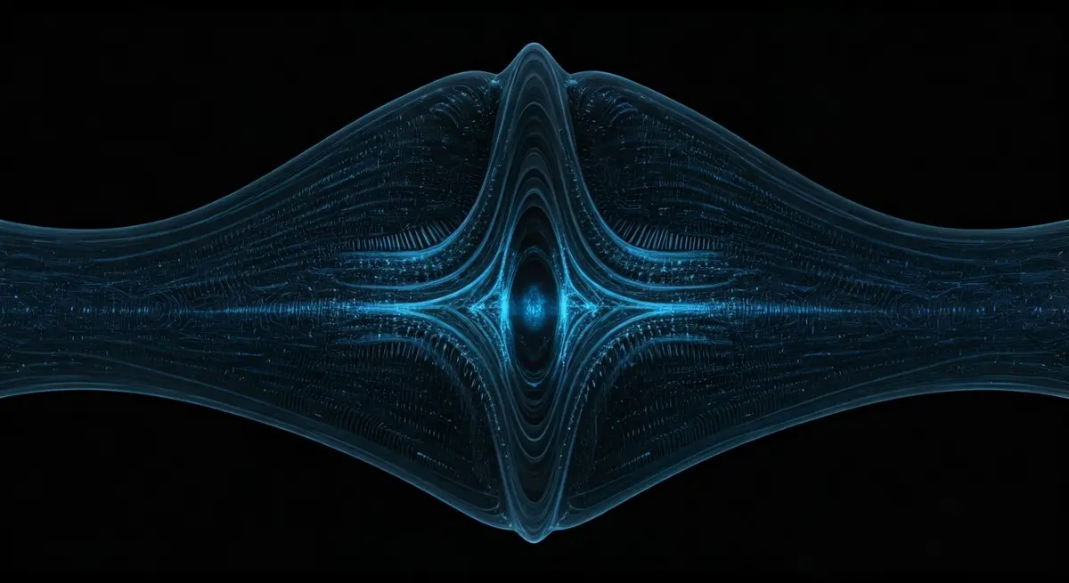 Generate an image that captures the essence of a futuristic AI system, incorporating elements of circuitry, neural networks, and glowing blue lines, in the style of Syd Mead and concept art from the movie 'Blade Runner,' with a mix of mechanical and organic forms, evoking a sense of advanced technology and innovation.
