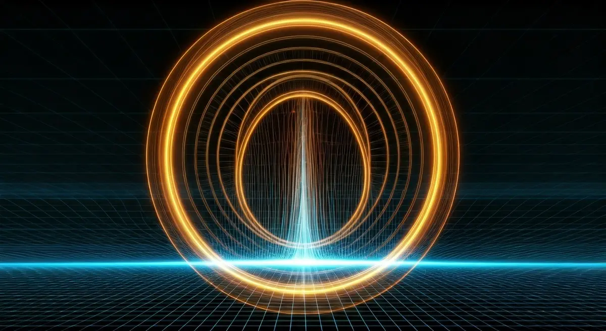 Generate an image in the style of Syd Mead and H.R. Giger, depicting a futuristic energy grid with AI-powered agents working together in harmony, surrounded by a halo of light, with a subtle grid pattern in the background, and a sense of dynamic movement and energy. Generate an image in the style of Syd Mead and H.R. Giger, depicting a futuristic energy grid with AI-powered agents working together in harmony, surrounded by a halo of light, with a subtle grid pattern in the background, and a sense of dynamic movement and energy.